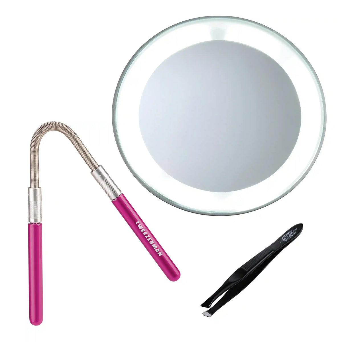 Facial Hair Remover + Mirror Set