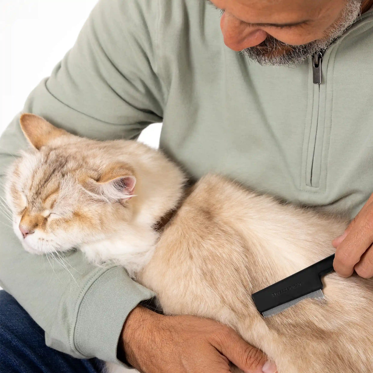 PET PRECISION SINGLE ROW FLEA COMB