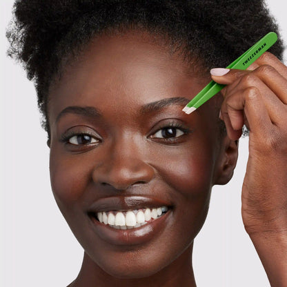 Slant Tweezer Green Apple