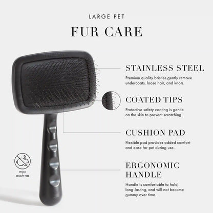 Large Coated Tip Slicker Brush