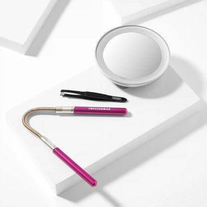 Facial Hair Remover + Mirror Set