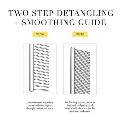 DUAL-SIDED DETANGLING COMB