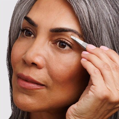 Wide Grip Slant Tweezer