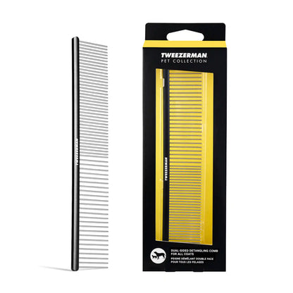 DUAL-SIDED DETANGLING COMB