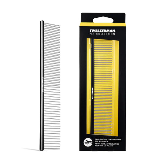 DUAL-SIDED DETANGLING COMB