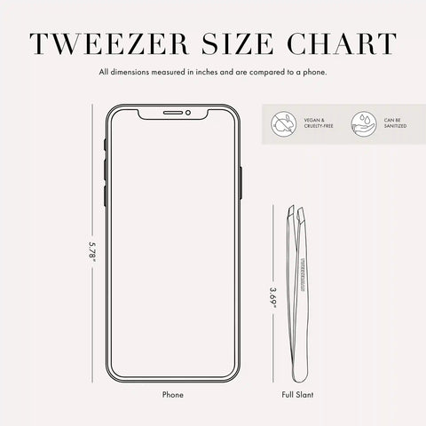 Midnight Strike Slant Tweezer