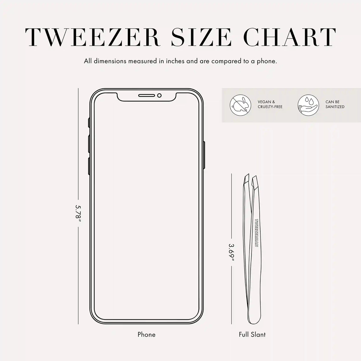Classic Slant Tweezer