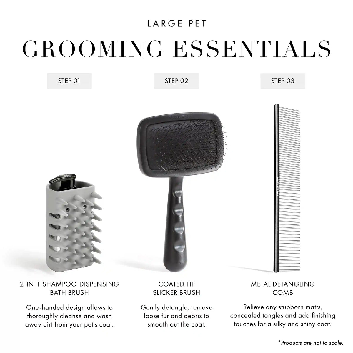 DUAL-SIDED DETANGLING COMB