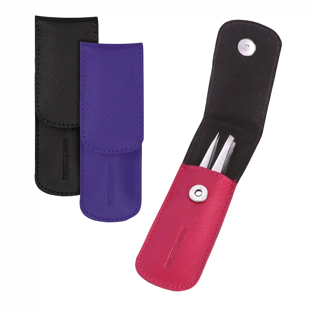 Petite Tweeze Set With Pink Case