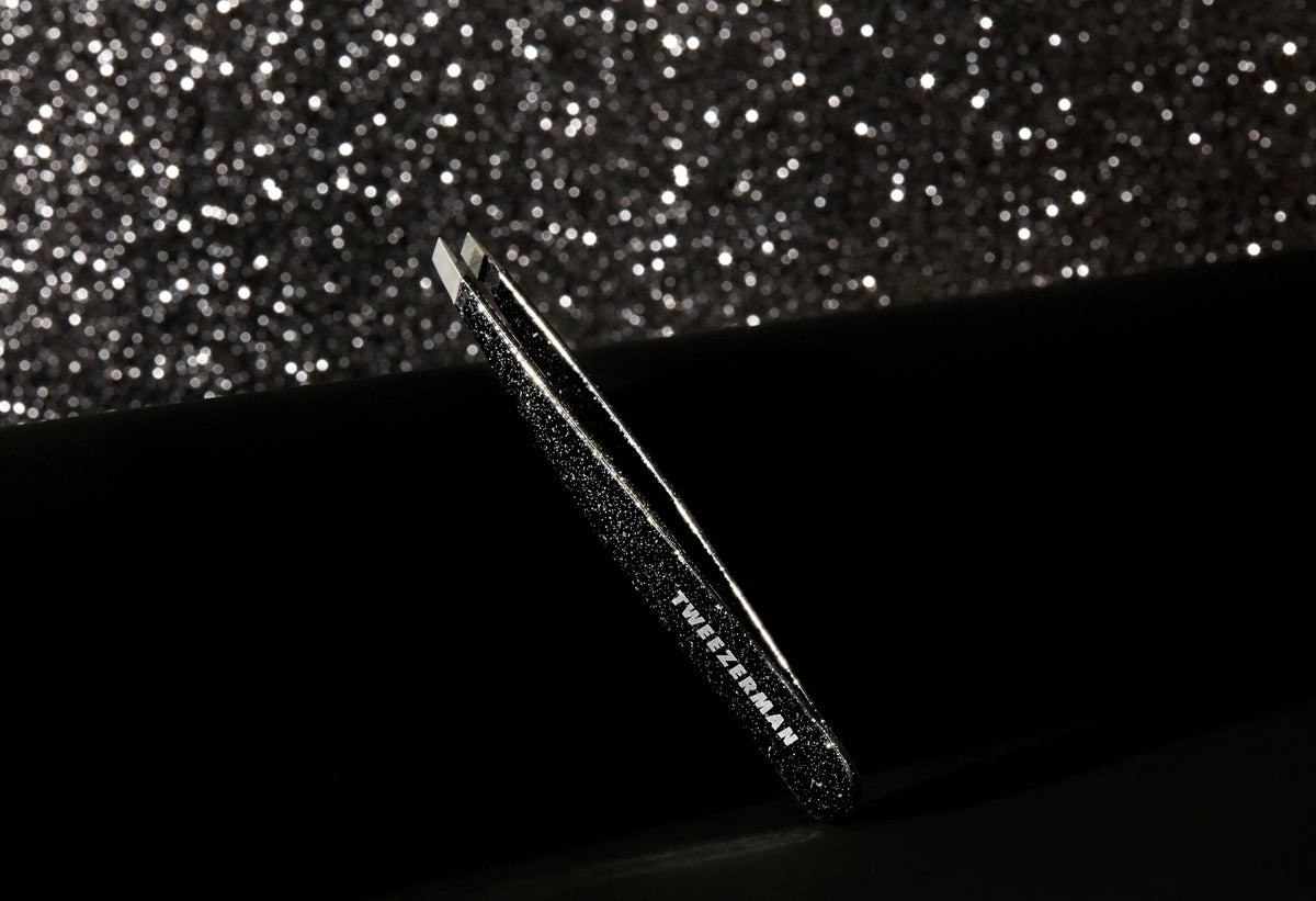 Dusted Onyx Slant Tweezer