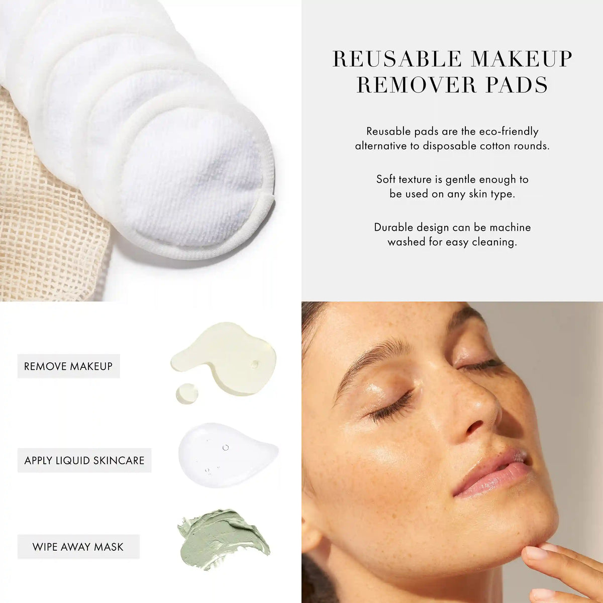 Reusable Makeup Remover Pads