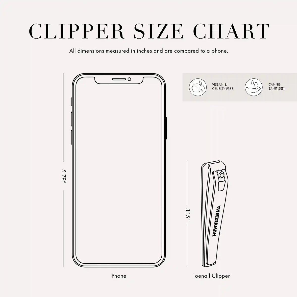 Stainless Steel Toenail Clipper