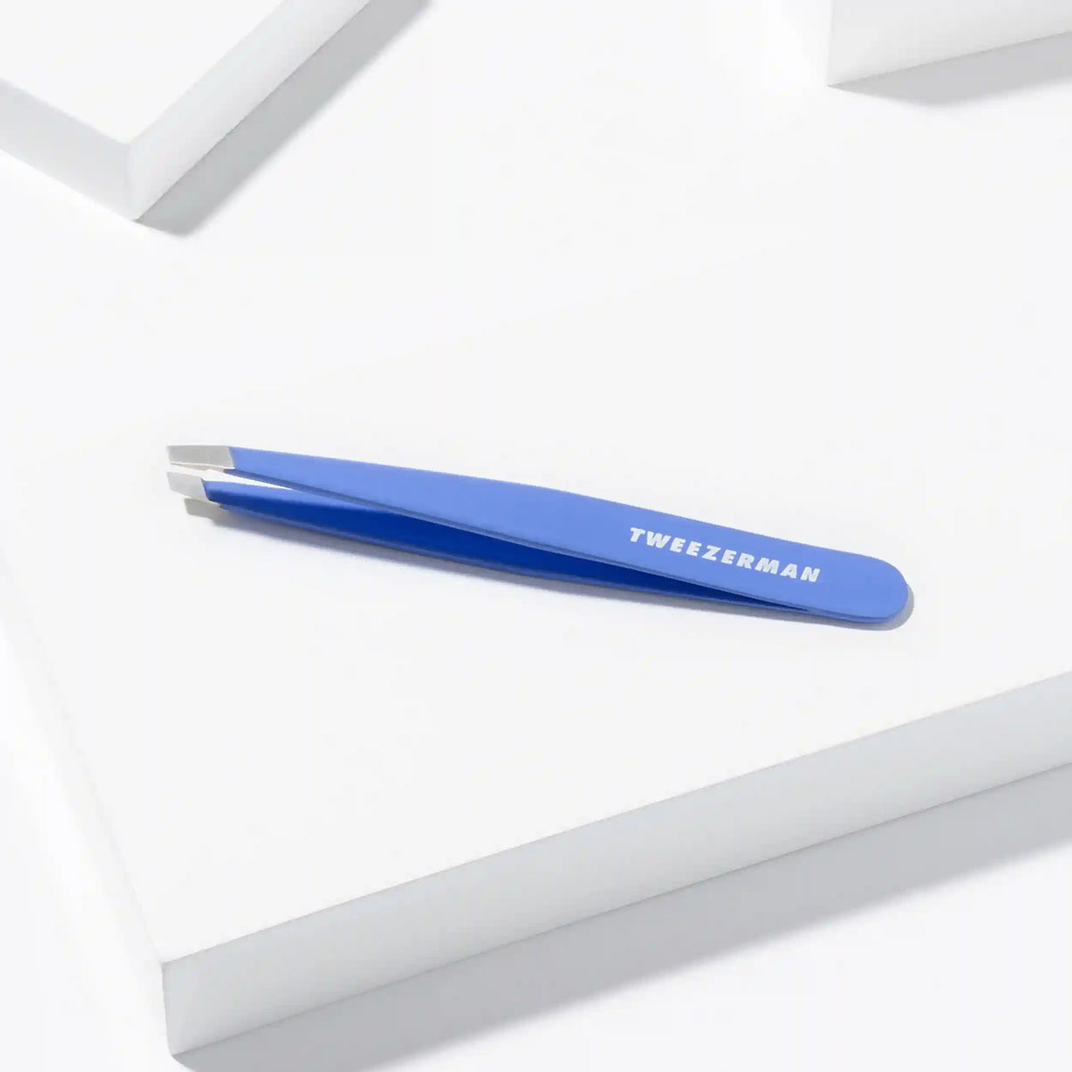 Lapis Blue Slant Tweezer