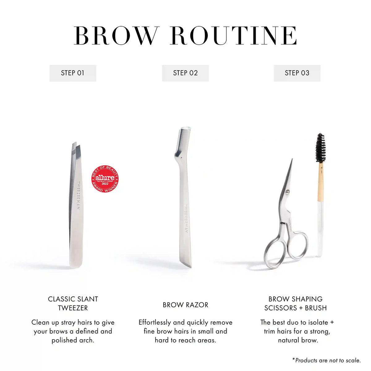 Brow Scissors & Brush