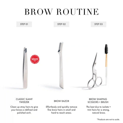 Brow Scissors & Brush