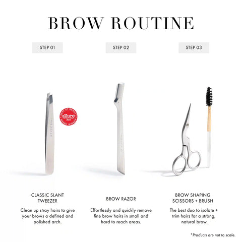 Brow Scissors & Brush