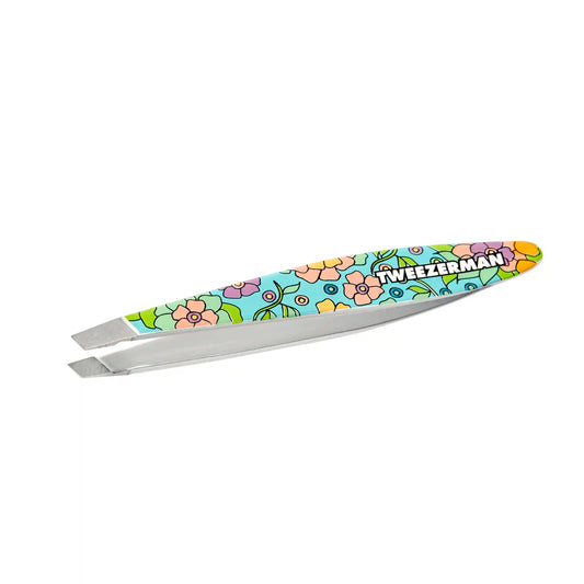Vintage Floral Mini Slant Tweezer