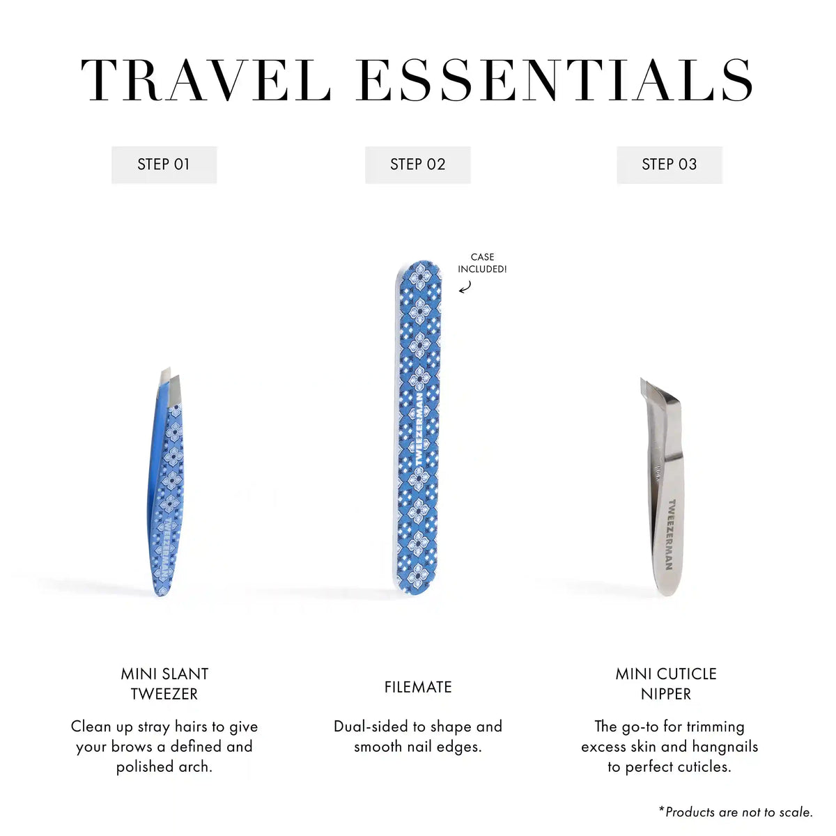 Lisbon Sea Mini Slant Tweezer