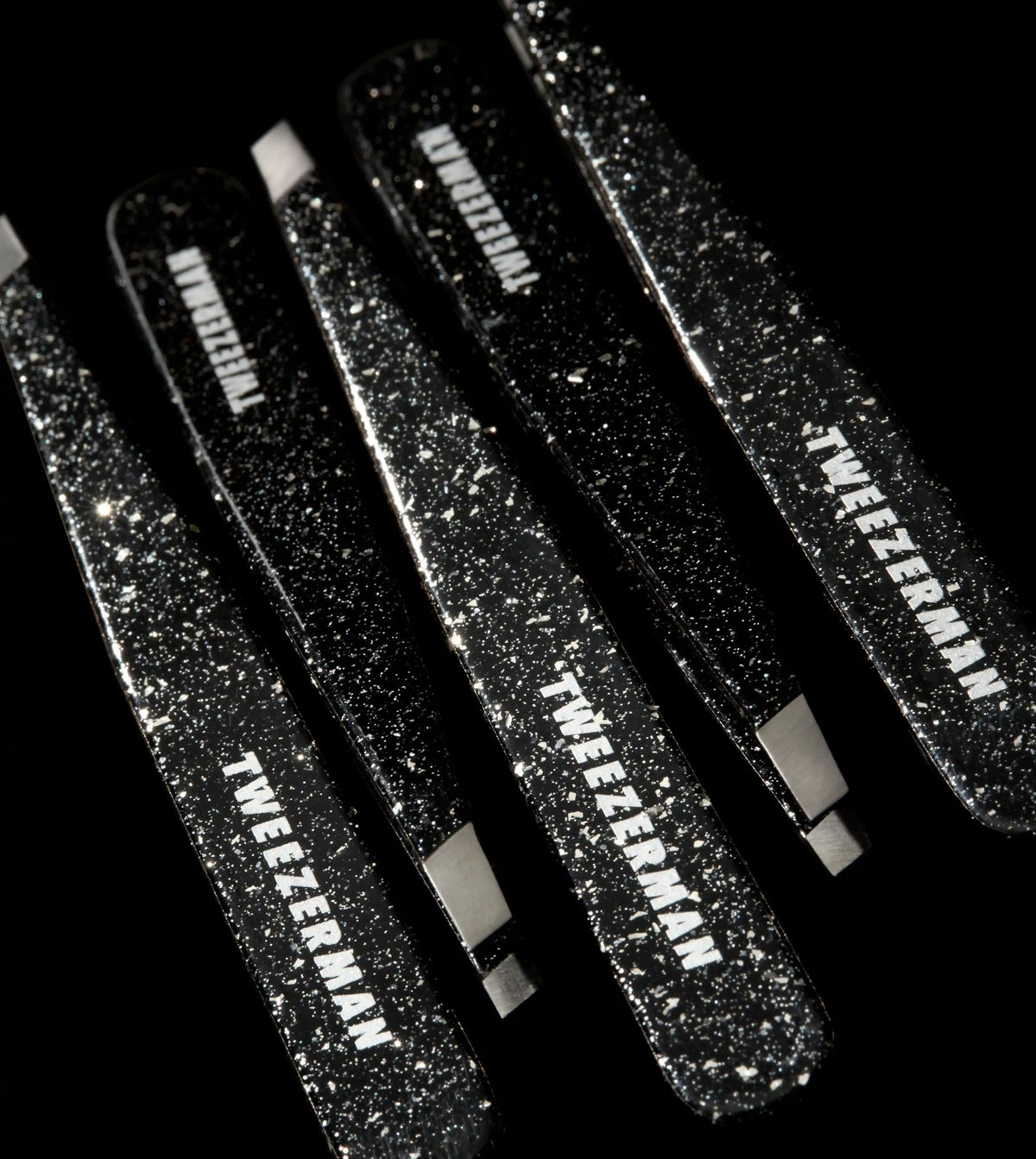 Dusted Onyx Slant Tweezer