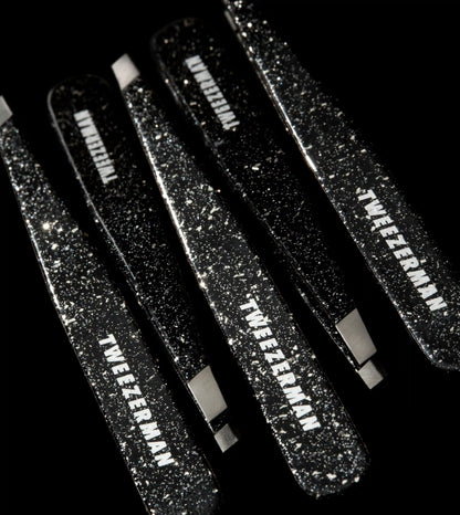 Dusted Onyx Slant Tweezer