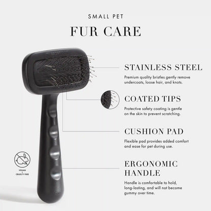 Small Coated Tip Slicker Brush