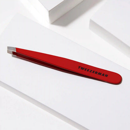 Signature Red Slant Tweezer