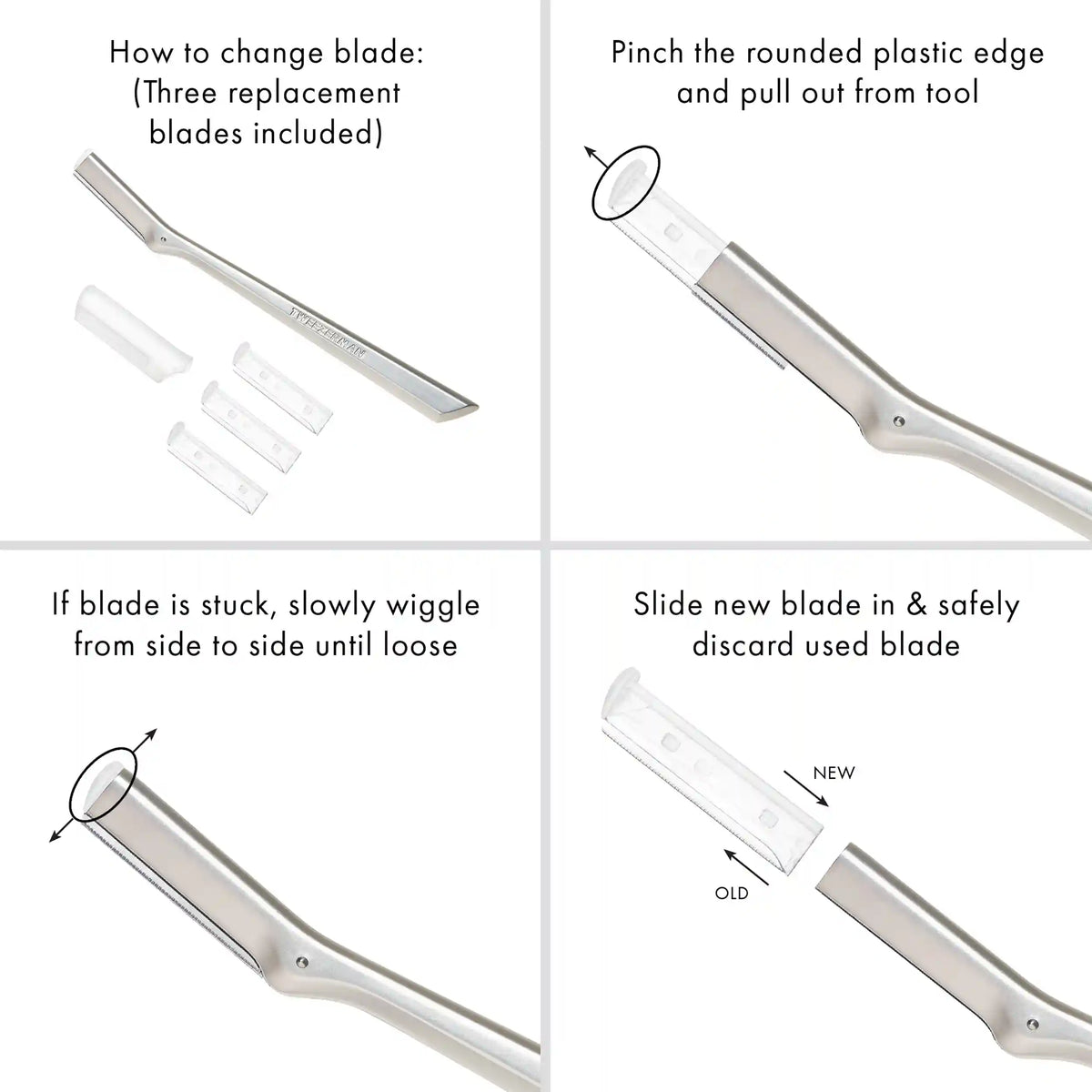 Facial Razor Replacement Blades