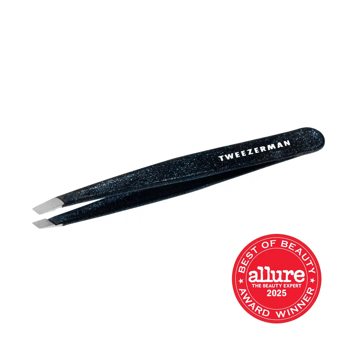 Dusted Onyx Slant Tweezer