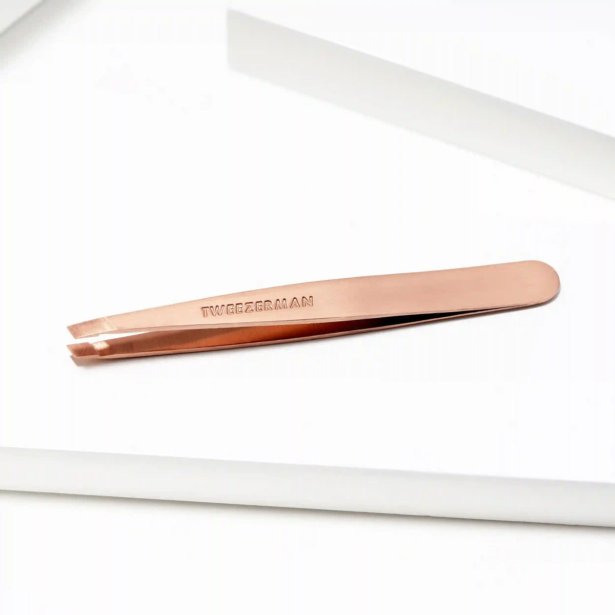 Rose Gold Slant Tweezer