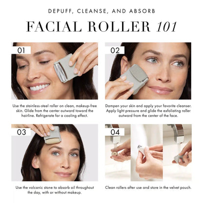3-in-1 Facial Roller Set