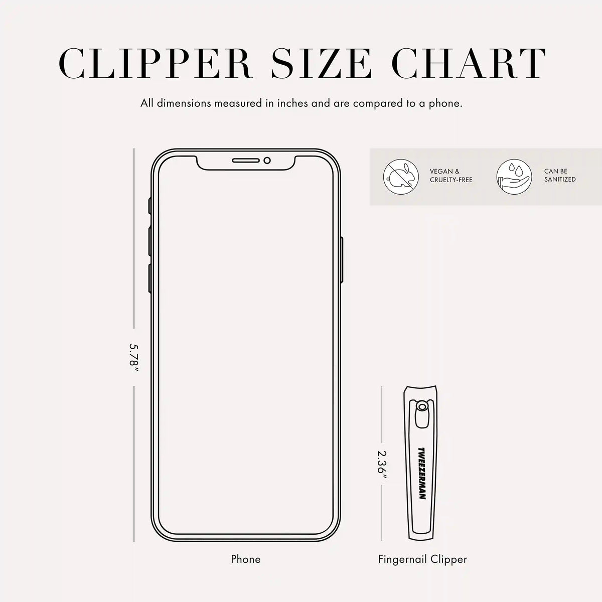 Stainless Steel Fingernail Clipper